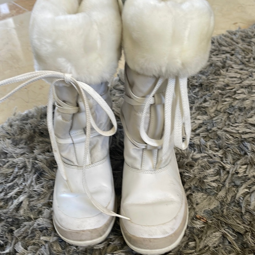 Timberland moon boots fur padded 7